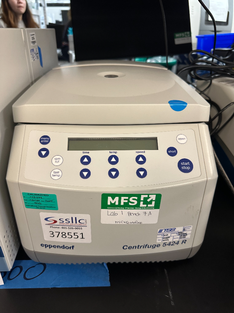 Image of Eppendorf 5424R Refrigerated Centrifuge